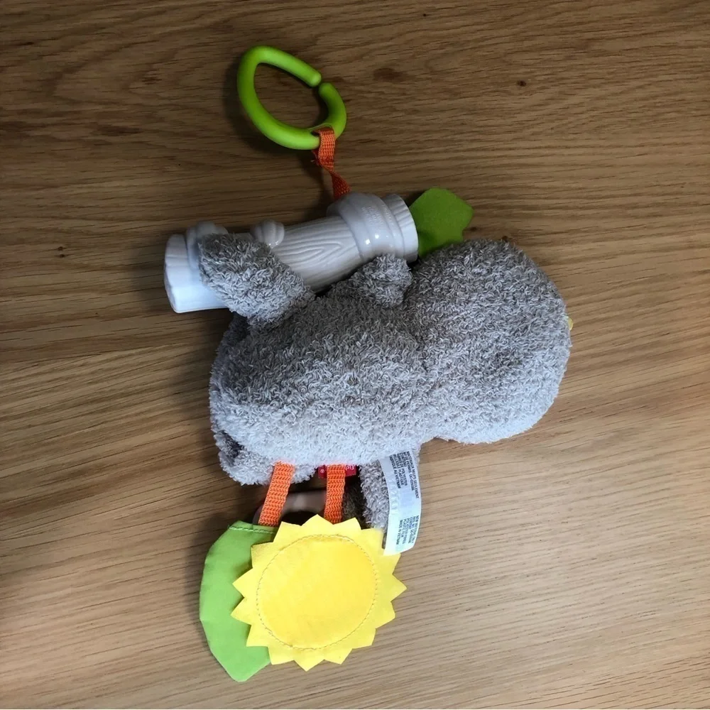 FISHER Price Sloth Toy for stroller teething vibrate mirror - Picture 3 of 5